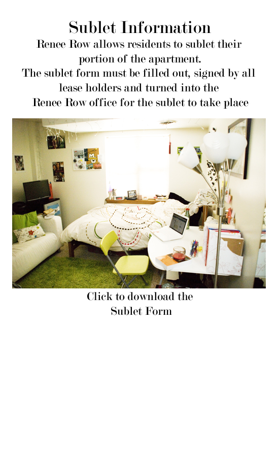 Sublet
